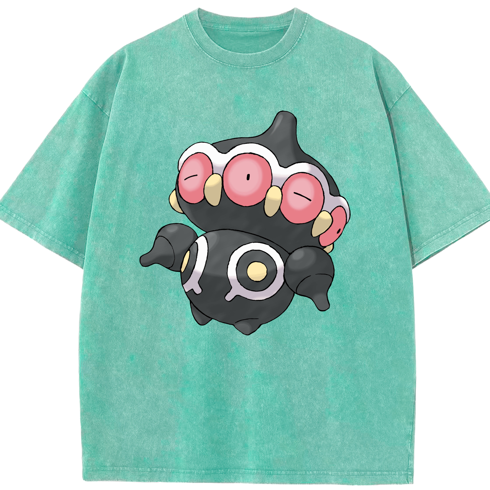 （画像用） ポケットモンスター Pokémon 綿100% ヴィンテージ風 半袖Tシャツ（フロントプリント）